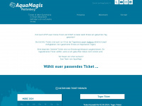 aquamagis-shop.de Webseite Vorschau