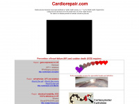 cardiorepair.com Webseite Vorschau