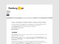 hamburg2go.de Webseite Vorschau