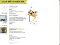 schrottophonie.de Webseite Vorschau