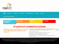 stagepack-buehnentraining.de Webseite Vorschau