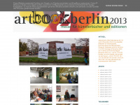 artbookberlin2013.blogspot.com Webseite Vorschau