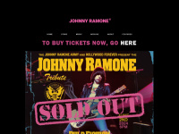 johnnyramone.com Webseite Vorschau