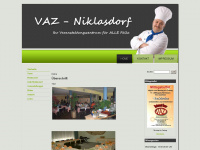 vaz-niklasdorf.at Webseite Vorschau