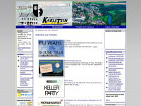 karlstein-thaya.at Webseite Vorschau