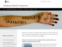 genderstudies.nl Webseite Vorschau