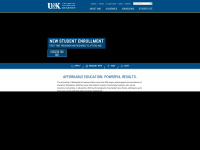 unk.edu Webseite Vorschau