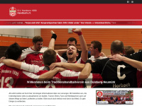 svhamborn1890-handball.de Webseite Vorschau