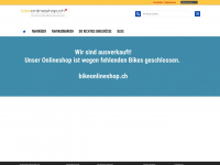 bikeonlineshop.ch Webseite Vorschau