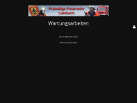 ffw-lahrbach.de Webseite Vorschau