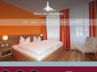 hotel-am-obermarkt.de Webseite Vorschau