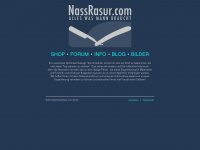 nassrasur.com Webseite Vorschau