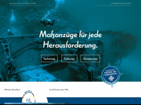 beluga-tauchsport.de Webseite Vorschau