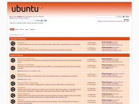 ubuntuforum-pt.org Webseite Vorschau