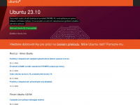 ubuntu.cz Webseite Vorschau