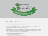 suchtvorbeugung-kreis-kleve.de Webseite Vorschau