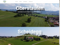 golf-allgaeu.info Webseite Vorschau