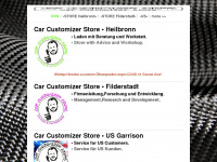 car-customizer-store.de Webseite Vorschau