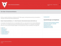 kieler-schulschach-initiative.de Webseite Vorschau