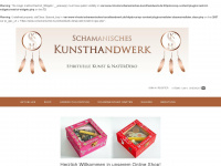 schamanisches-kunsthandwerk.de Webseite Vorschau