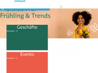 saentispark-shopping.ch Webseite Vorschau