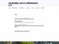 gewerbe-aktiv-moehnesee.de Webseite Vorschau