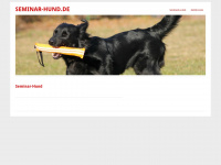 seminar-hund.de Webseite Vorschau