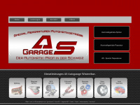 as-garage.ch Webseite Vorschau
