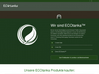 ecotanka.eu Webseite Vorschau