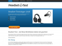headset-test.info Webseite Vorschau