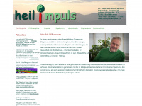 heilimpuls.eu Webseite Vorschau