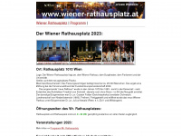wiener-rathausplatz.at Webseite Vorschau