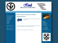 metallbau-hundt.com Webseite Vorschau