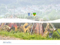 musikschule-aspang.at Webseite Vorschau