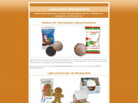 lebkuchen-werbeartikel.de Webseite Vorschau