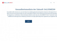 salusmed.ch Webseite Vorschau
