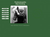 pferdeosteopathie.net Webseite Vorschau