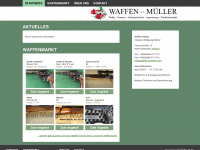 waffen-mueller.com Webseite Vorschau