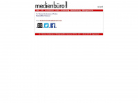 medienbuero.net Webseite Vorschau