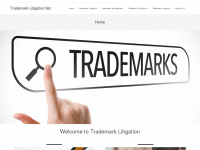 trademarklitigation.net Webseite Vorschau