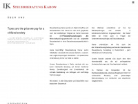 steuerberatung-karow.de Webseite Vorschau