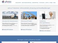 plenus-it.de Webseite Vorschau