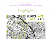 artspaceguide.ch Webseite Vorschau