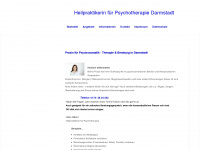 psychotherapie-gilbert.de Webseite Vorschau