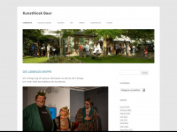kunstkiosk-baar.ch Webseite Vorschau