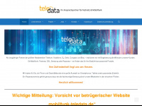 teledata-gmbh.com Webseite Vorschau