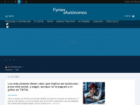 pymesyautonomos.com Webseite Vorschau