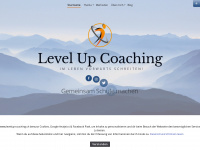 levelup-coaching.ch Webseite Vorschau
