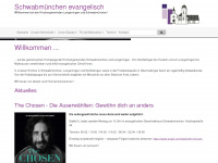 schwabmuenchen-evangelisch.de Webseite Vorschau