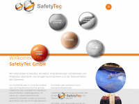 safety-tec.ch Webseite Vorschau